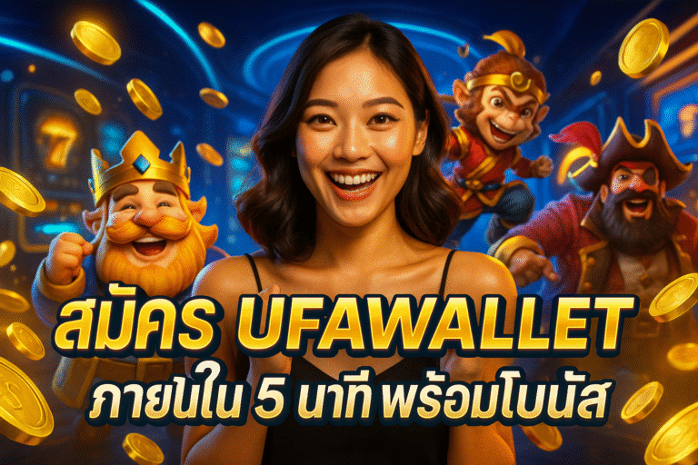 สมัคร UFAWALLET ภายใน 5 นาที พร้อมโบนัส