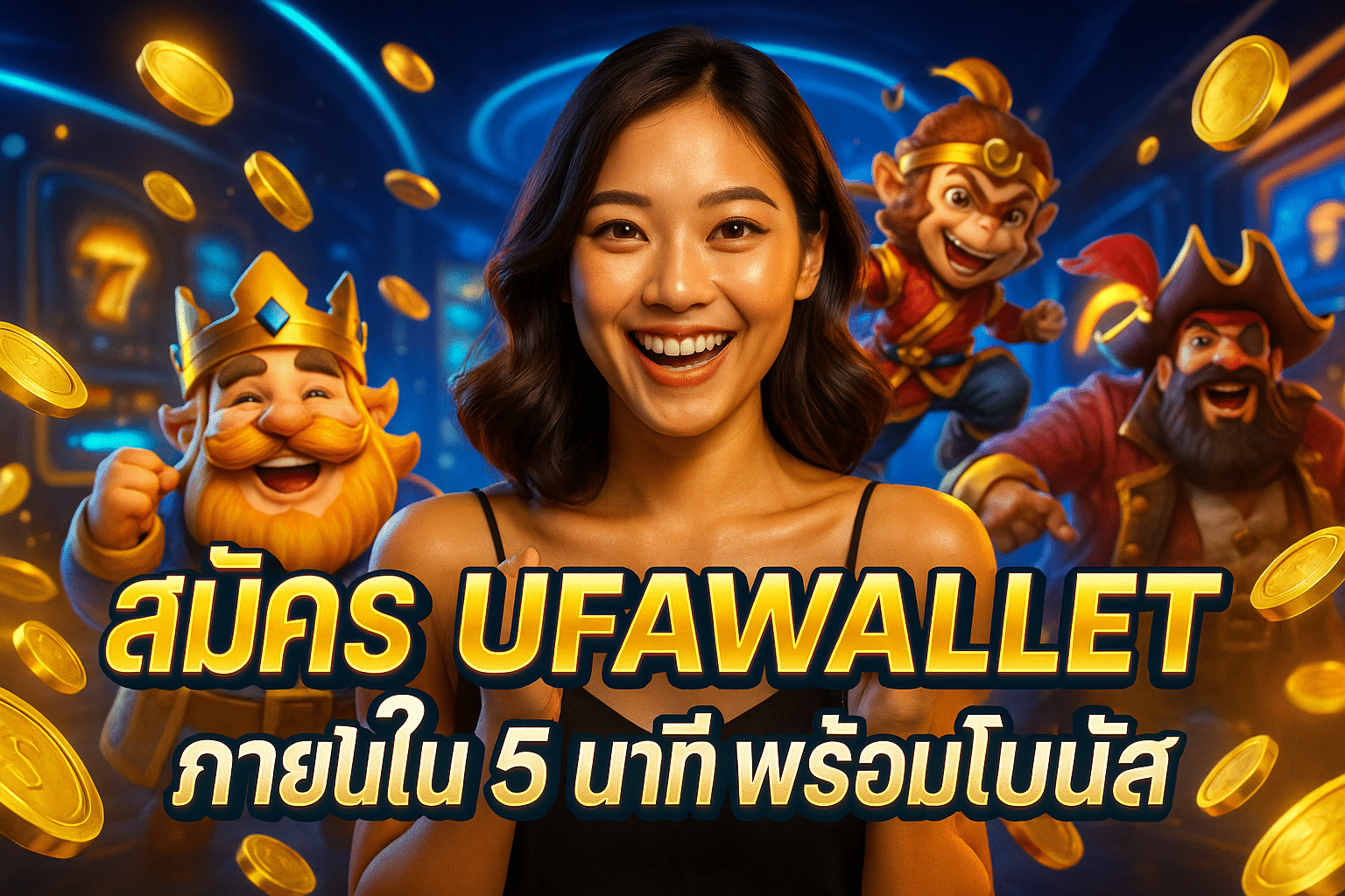 สมัคร UFAWALLET ภายใน 5 นาที พร้อมโบนัส